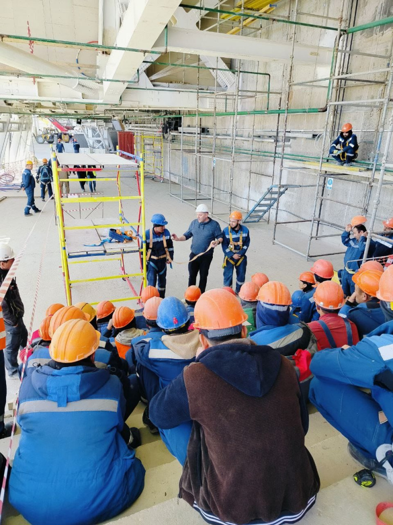 Правила и приемы безопасного производства работ на высоте